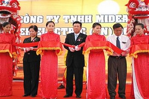 Midea rót 25 triệu USD sản xuất hàng điện tử gia dụng