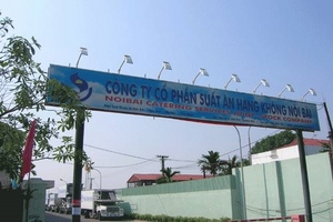 Hệ thống kho lạnh công ty CP suất ăn Nội Bài